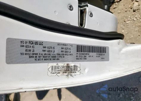 2015 Dodge Charger Se из США, поврежденный, VIN 2C3CDXBG5FH897345